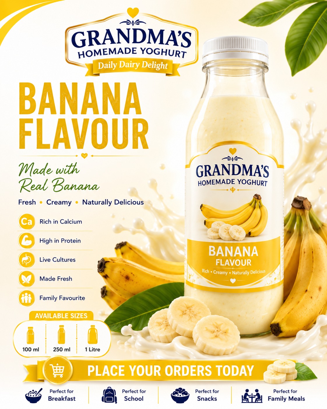 Banana Yorghut 